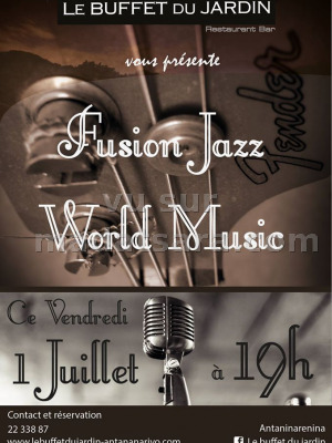 Fusion Jazz World Music - Buffet du Jardin