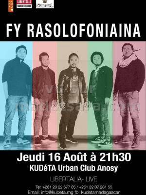 Fy Rasolofoniaina en concert Kudeta urban Club