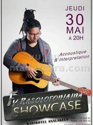 Fy Rasolofoniaina show case Karibotel Twenty Six 26