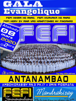 Gala évangélique - Fefi‍ - FPVM Antanambao