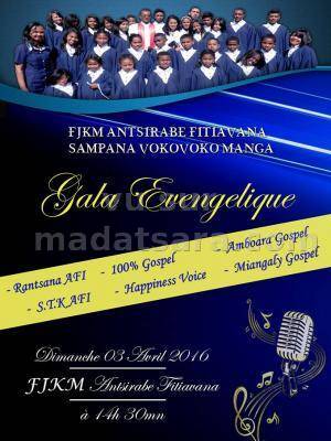 Gala Evangélique FJKM Antsirabe fitiavana Sampana Vokovokomanga