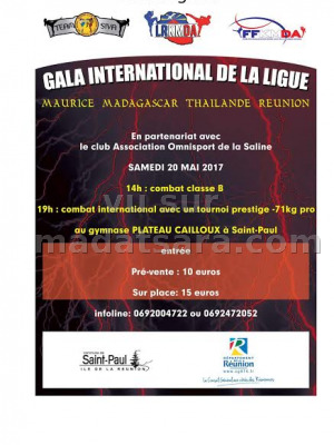 Gala international de la ligue - Gymnase Plateau Cailloux Saint-Paul