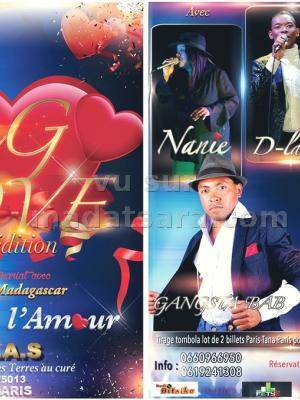 Gangstabab, Nanie, D-Lain et Stéphanie - Big Love 3è édition M.A.S Paris