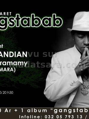 Gangstabab grand cabaret au restaurant Amitié Fandian Ankadindramamy