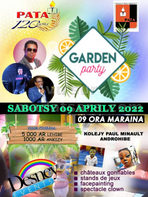 Garden party - Tovo j'hay‍ Rija ramanantoanina‍ Nini KIaka‍ - Paul Minault Androhibe‍