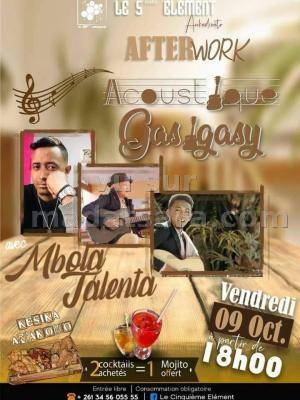 Gas gasy acoustique Mbola Talenta Le 5e Element Ankadivato