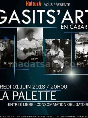 Gasits'Art en cabaret La Palette Antsirabe