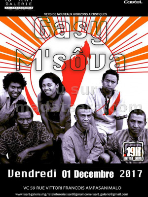 Gasm'SOVA‍ en concert Is'Art Galerie‍