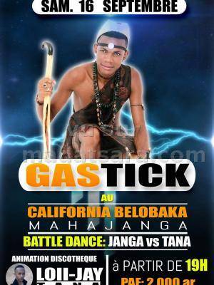 Gastick en concert au California Belobaka