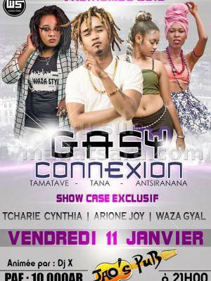 Gasy connexion Arione Joy, Tcharie Cynthia, Waza Gyal JAO'S PUB