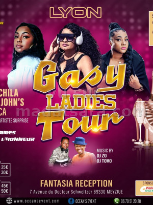 Gasy ladies tour - Salle Fantasia Meyzieu‍ - Vaiavy Chila‍ Farah John's‍ Rebecca‍