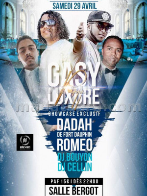 Gasy luxure - showcase Dadah De Fort-Dauphin‍ , Romeo‍ - Salle Bergot Brest‍