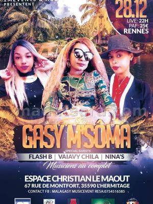 Gasy m'soma Espace Christian Le Maout  L'Hermitage