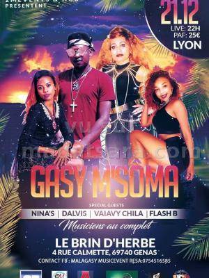 Gasy m'soma Nina's, Vaiavy Chila, Flash Be, D'Alvis Restaurant Le Brin d'Herbe