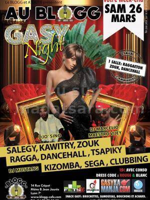 Gasy Night au Blogg Café Lyon