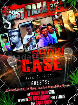 Gasy Tafa Art 1 en showcase au Moor Bar Snack Karaoke‍