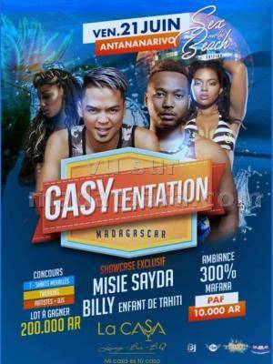 Gasy tentation Mr Sayda & Billy La Casa Lounge Bar Analakely