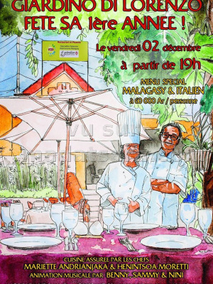 Giardino Di Lorenzo fête sa première année - Jardin d'Andohalo‍