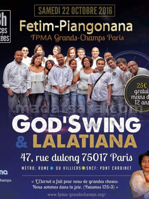 God Swing‍ & Lalatiana‍ - fetim-piangonana - FPMA Grands Champs Paris