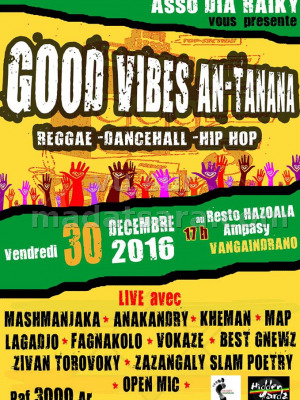 Good vibes an-tanana - Resto Hazoala Ampasy Vangaindrano