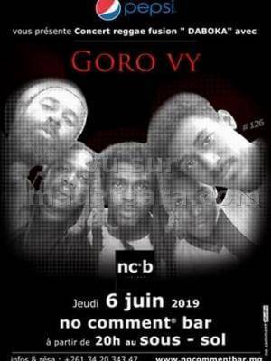 Gorovy No Comment Bar Isoraka