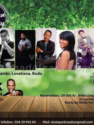 Gospel garden party 2017 avec Steph Rambi & Lovatiana au Skate Park Ankaditapaka