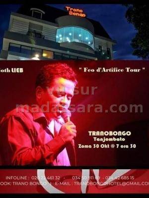 Gothlieb feo d'artifice tour Trano Bongo Hotel Tanjombato