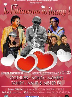 Gothlieb, Mahery, Nono, Tahiry, Nahr & Mister Fa - Io fitiavana io ihany - Salon Dunya