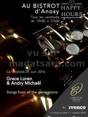 Grace Loren & Andry Michaël - au Bistrot d'Anosy