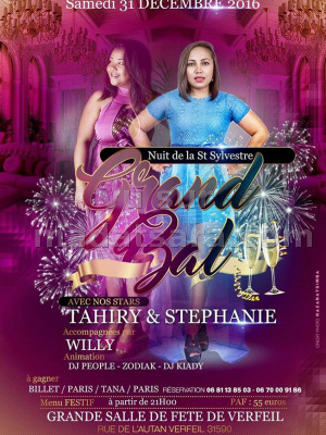 Grand bal avec Tahiry‍ & Stéphanie accompagnées par Willy‍ - Salle de fête Verfeil