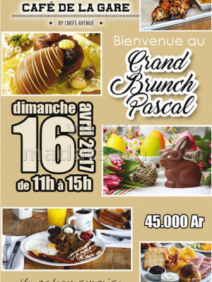 Grand brunch pascal Café de la Gare Soarano‍