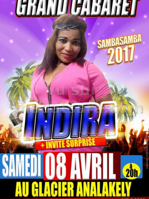 Grand cabaret avec Indira‍ - Le Glacier Analakely‍