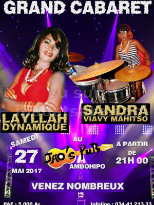 Grand cabaret avec Laylah‍ & Sandra‍ - JAO'S PUB‍