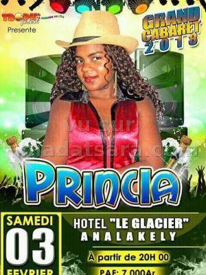 Grand cabaret avec Princia Le Glacier Analakely