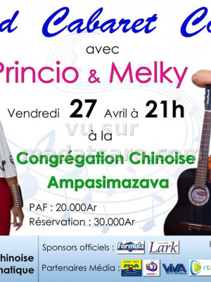 Grand cabaret concert avec Melky‍ & Princio‍ - Congregation chinoise Ampasimazava‍