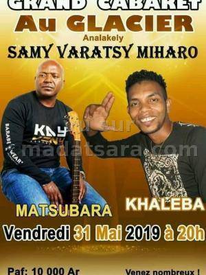 Grand cabaret Le Glacier Analakely Khaleba & Matsubara