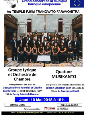 Grand concert de la musique baroque européenne - FJKM Tranovato Faravohitra‍