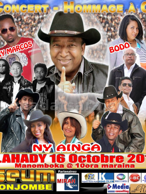 Grand concert Hommage à Om-Gui - concert au coliseum Antsonjombe