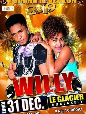 Grand réveillon Le Glacier Analakely Willy