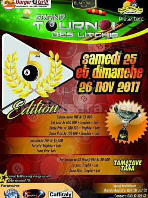 Grand tournoi des litchis - 5ème édition - Burger Grill Toamasina