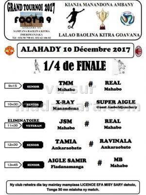 Grand touroi de foot à 9 - Kianja Manandona Ambany