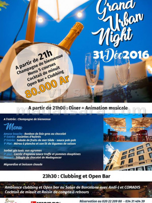 Grand Urban Night - Grand Hôtel Urban Ambatonakanga‍