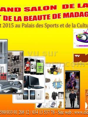 Grand salon de la mode et de la beauté de Madagascar au Palais des sports et de la culture Mahamasina