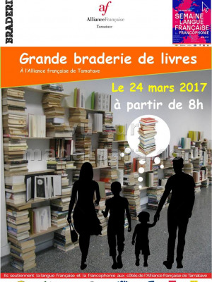 Grande braderie de livres - AF - Alliance Française Toamasina‍
