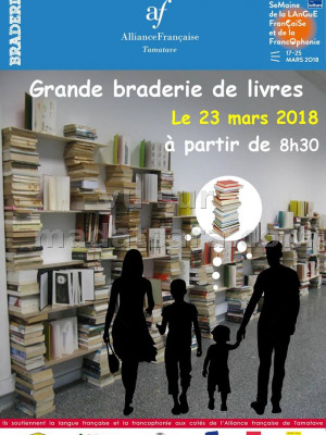 Grande braderie de livres - AF - Alliance Française Toamasina‍