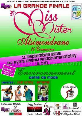 Grande finale Miss & Mister Atsimondrano - Rya's Dream Andoharanofotsy