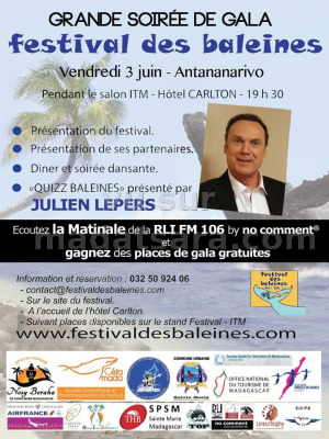 Grande soirée de Gala - festival des baleines Hotel Carlton