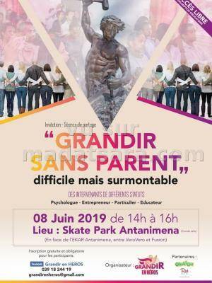 Grandir sans parents Skate Park Ankaditapaka