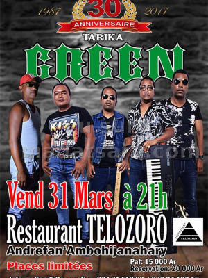 Green‍ en concert au Restaurant Telozoro‍