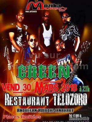 Green en concert Restaurant Telozoro